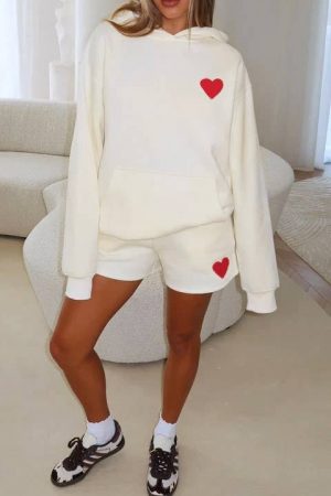 Valentina Sweatshirt/Short Set