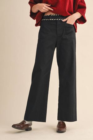 DEVON WHIP STITCH TRIM PANT