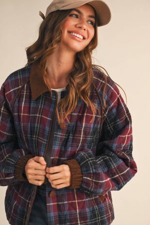 Caymen Plaid Jacket
