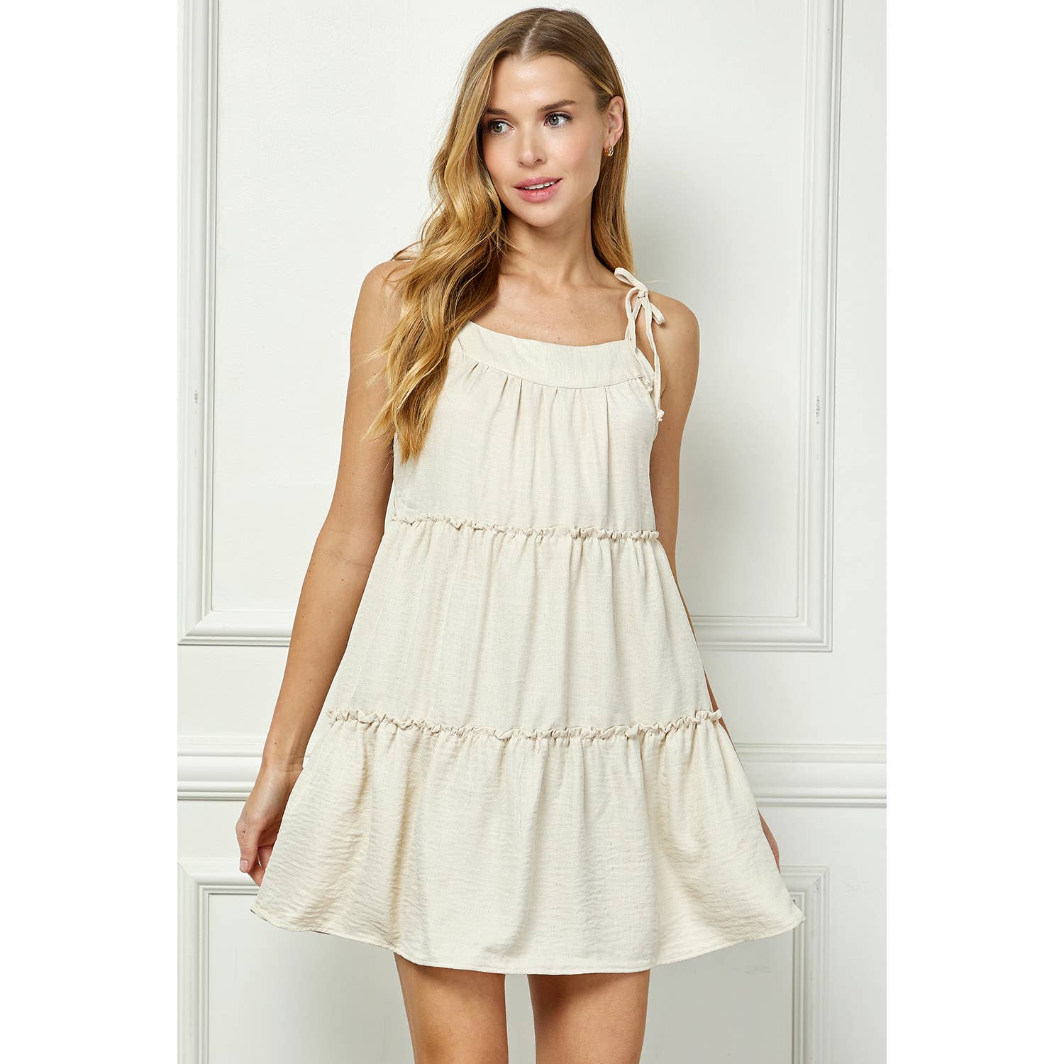 Andrea Tiered Mini Dress