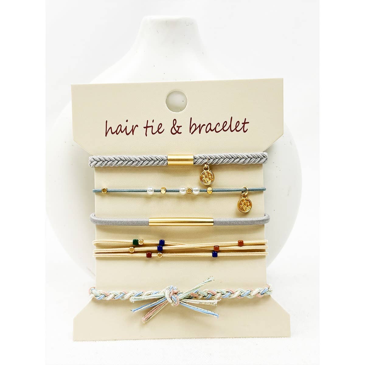 The Blue Hair Tie Bracelets