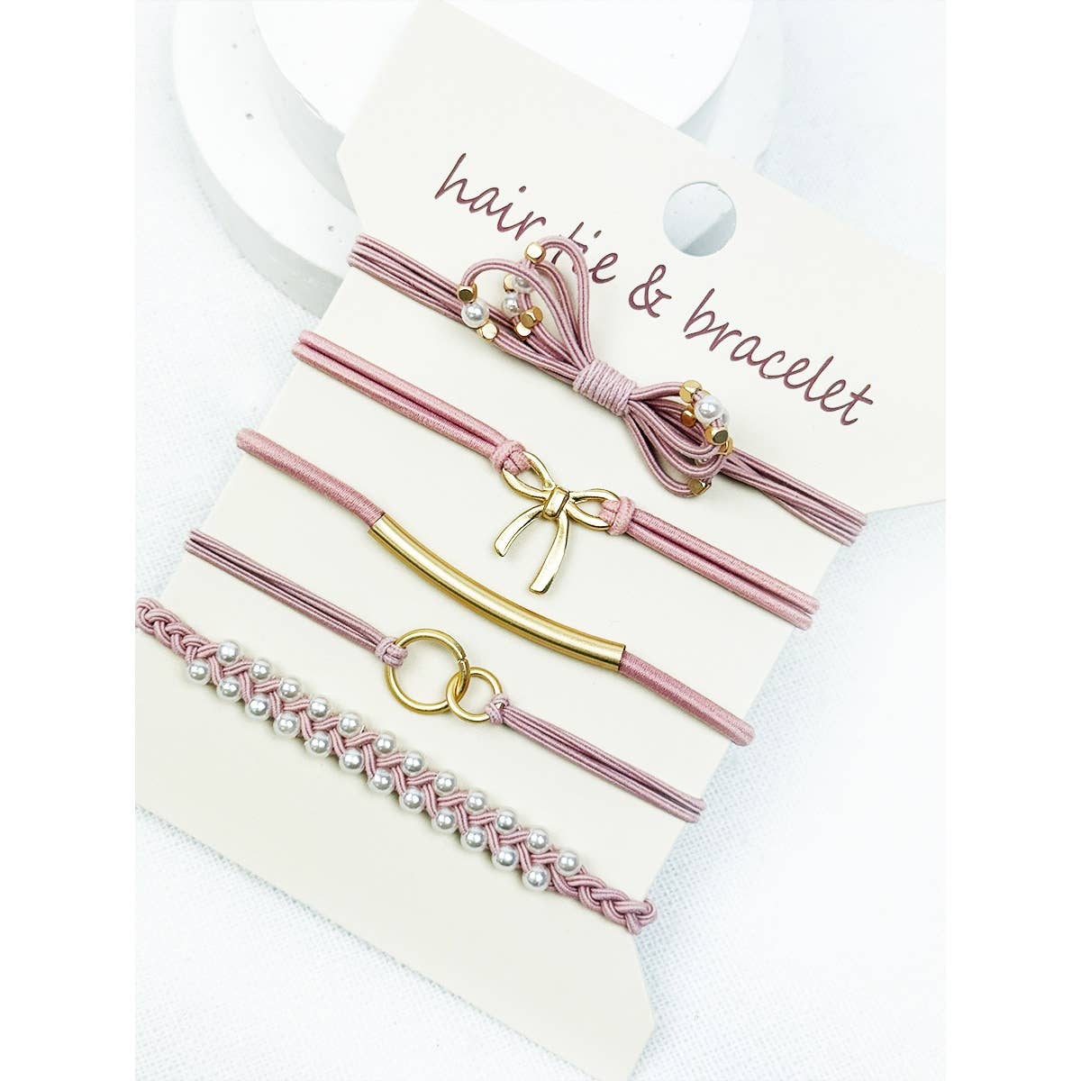 The BOW Hair Tie Bracelets