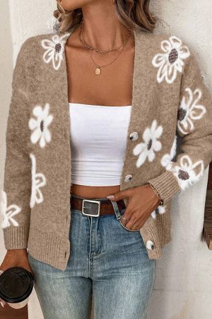 Faye Button Front Cardigan