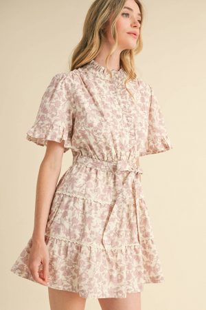 Macey Floral Mini Dress