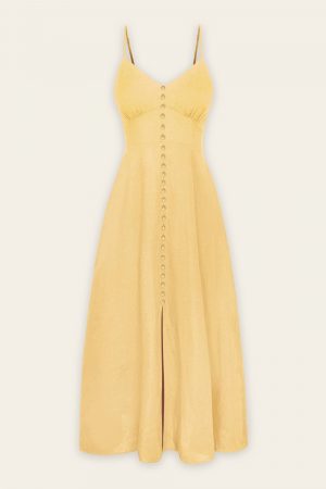 Liz Linen Midi Dress