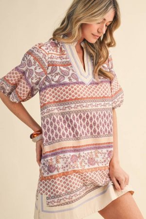 Muffy Marie Bubble Sleeve dress