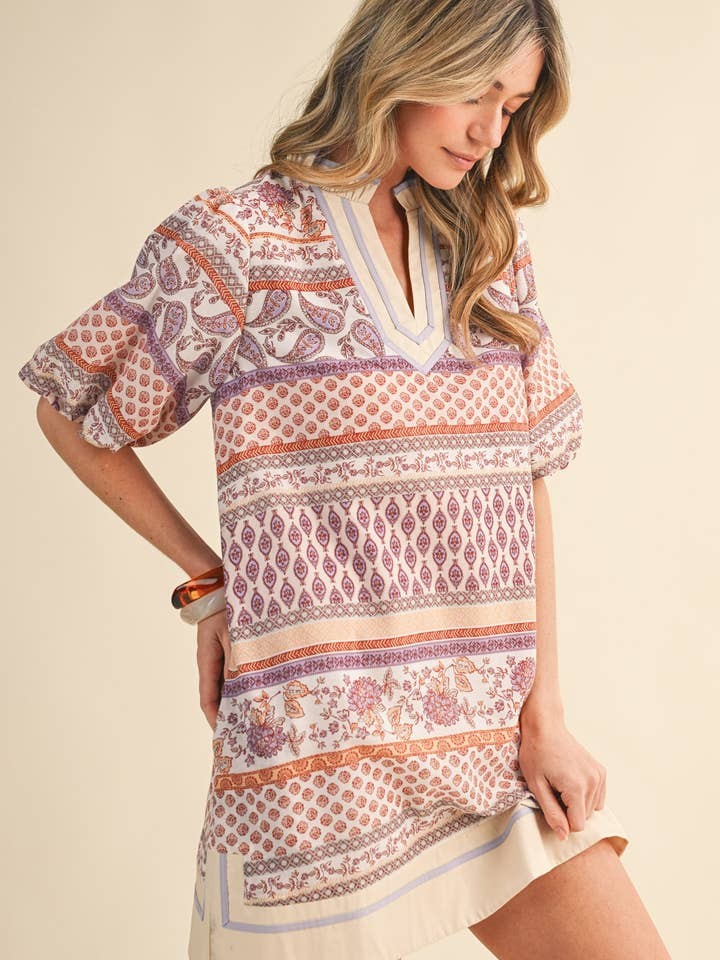 Muffy Marie Bubble Sleeve dress