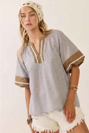 Sloane Anne Woven Blouse