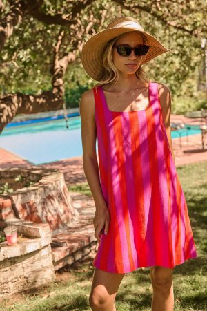 Zenica Shift Mini Dress
