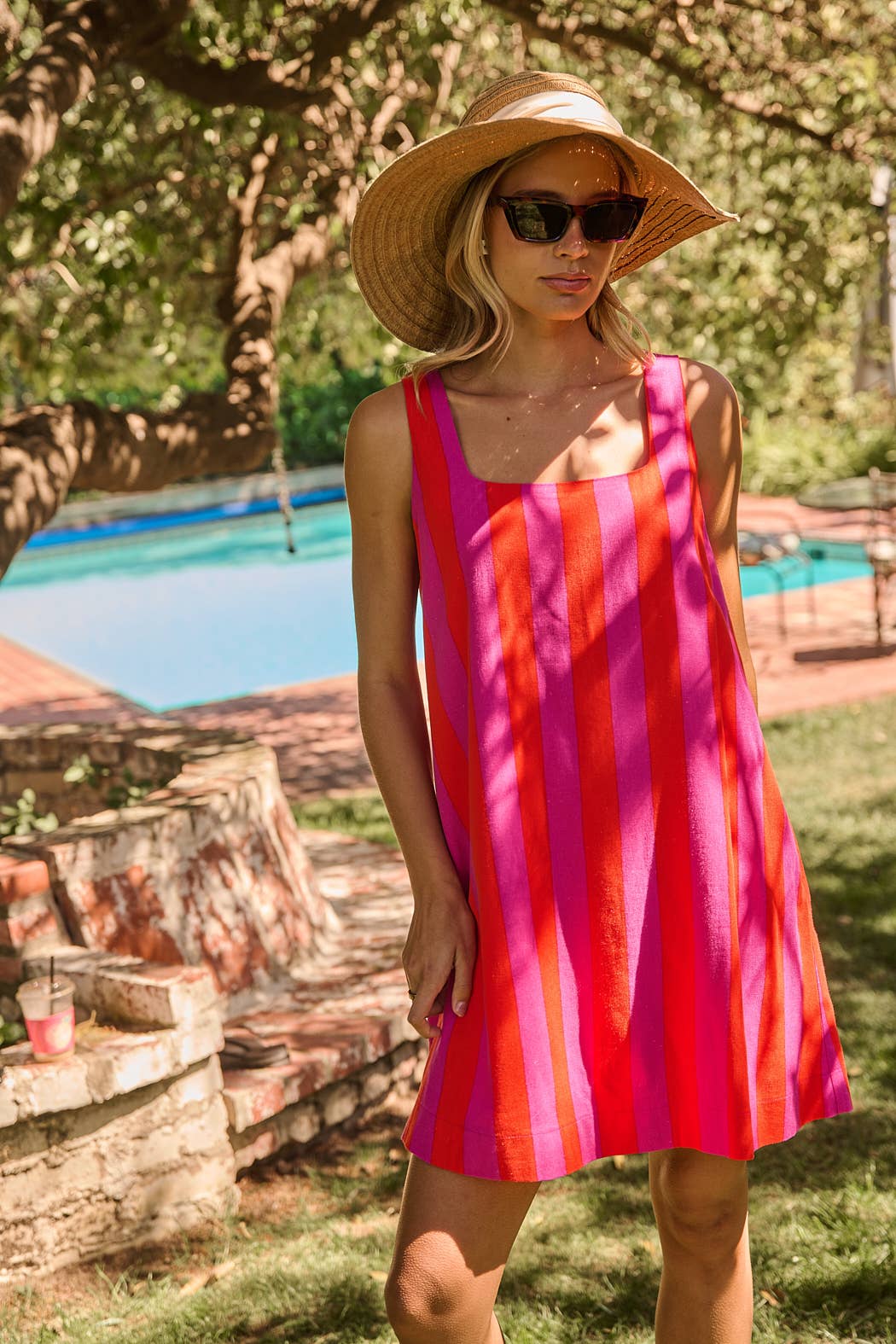 Zenica Shift Mini Dress